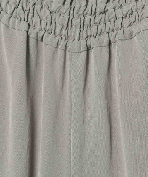 LEPSIM（レプシィム）の「ツイルギャザーワイドパンツ　630165（その他パンツ・レディース・グレイッシュベージュ/ブラック/グリーン系その他・FREE）」の13枚目の写真