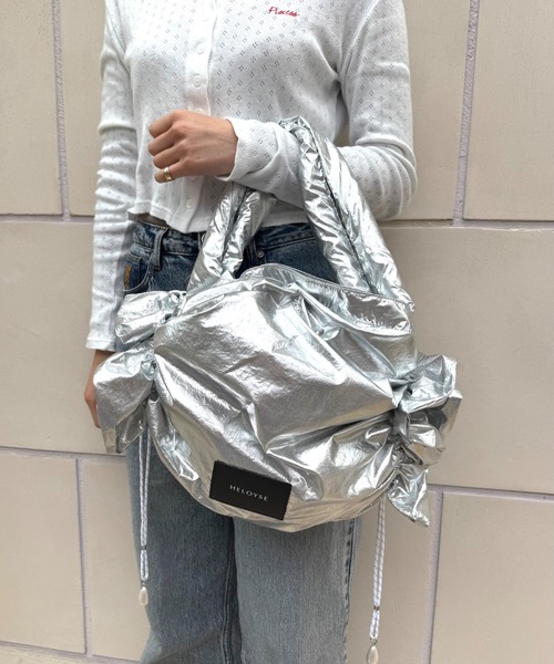 HELOYSE（エロイーズ）の「CANDY TOTE（トートバッグ・レディース・ブラック/レッド/シルバー・FREE）」の12枚目の写真