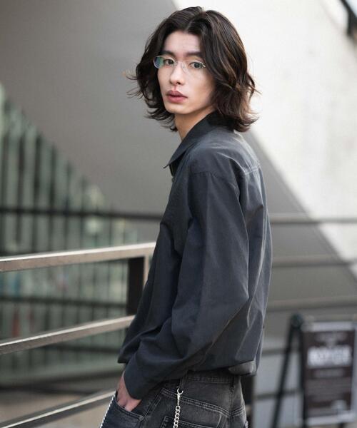 WEGO(ウィゴー)の「WEGO/フェイクスウェードシャツジャケット(ブルゾン・メンズ・ブラック/グレー・MEDIUM/LARGE)」の19枚目の写真