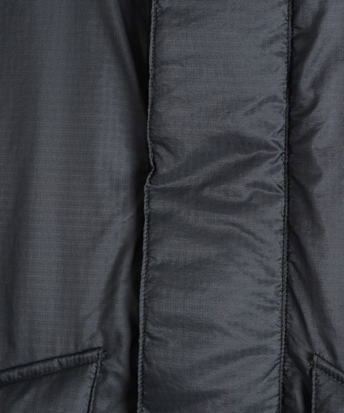 URU（ウル）の「URU / ウル：NYLON DOWN - DOWN JACKET：25FND01[COR]（ダウンジャケット/コート・メンズ・チャコールグレー・2）」の13枚目の写真