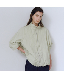 Nylon string high neck jumper