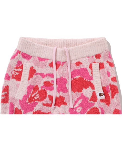A BATHING APE(アベイシングエイプ)の「ABC CAMO TOWEL JACQUARD SHORTS(その他パンツ・レディース・ピンク/グリーン・MEDIUM/SMALL/X-SMALL)」の6枚目の写真