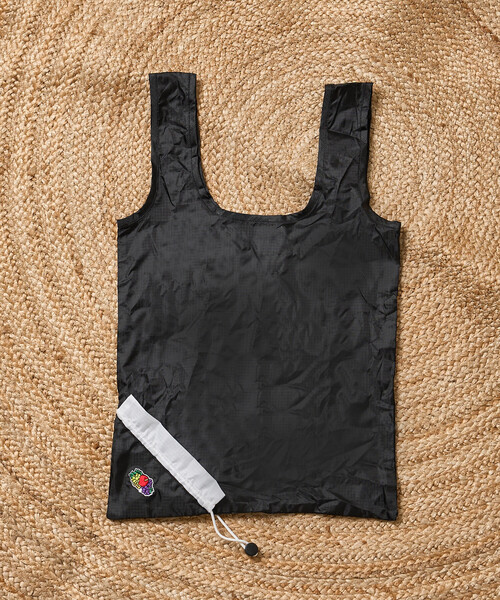 FREAK'S STORE（フリークスストア）の「FRUIT OF THE LOOM × FREAK'S STORE/フルーツオブザルーム 別注 配色 エコバッグチャーム/パッカブルバッグ/フルーツチャーム（エコバッグ/サブバッグ・レディース・レッド/ブラック/パープル/ナチュラル/サックスブルー/イエロー・ONE SIZE）」の13枚目の写真