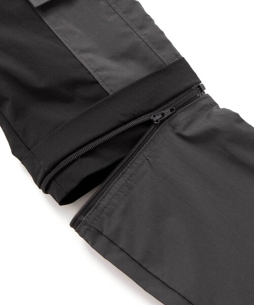 WASK（ワスク）の「バイカラーコンバーチブルパンツ（カーゴパンツ・キッズ・グリーン/ブラック・140cm/160cm/130cm/150cm）」の10枚目の写真