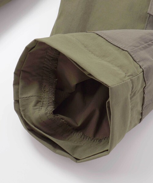 WASK（ワスク）の「バイカラーコンバーチブルパンツ（カーゴパンツ・キッズ・グリーン/ブラック・140cm/160cm/130cm/150cm）」の21枚目の写真