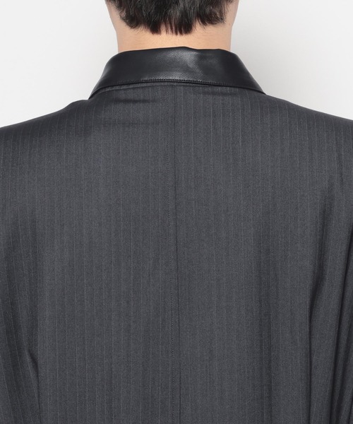 HARE（ハレ）の「レザーキリカエオールインワン(HARE)（サロペット/オーバーオール・メンズ・ブラック/グレー系その他・FREE）」の8枚目の写真