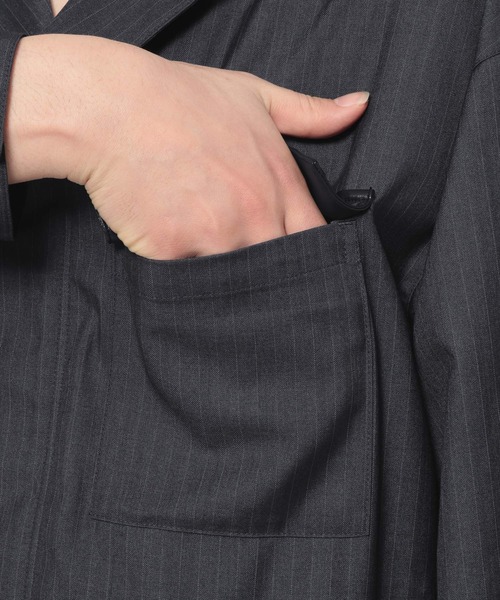 HARE（ハレ）の「レザーキリカエオールインワン(HARE)（サロペット/オーバーオール・メンズ・ブラック/グレー系その他・FREE）」の10枚目の写真