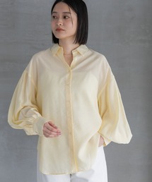 A part by | 【接触冷感】シアーオーバーシャツ_長袖(シャツ/ブラウス)