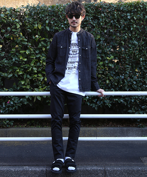 BEAMS(ビームス)の「<WEB限定>BEAMS / NEW STANDARD カラーレスデニムウエスタンシャツ(シャツ/ブラウス・メンズ・ブラック/インディゴブルー・MEDIUM/LARGE/SMALL/X-LARGE)」の11枚目の写真
