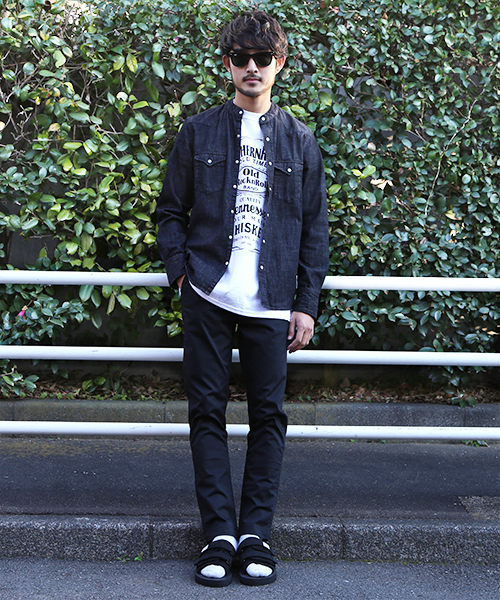 BEAMS(ビームス)の「<WEB限定>BEAMS / NEW STANDARD カラーレスデニムウエスタンシャツ(シャツ/ブラウス・メンズ・ブラック/インディゴブルー・MEDIUM/LARGE/SMALL/X-LARGE)」の15枚目の写真