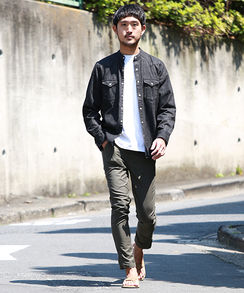 BEAMS(ビームス)の「<WEB限定>BEAMS / NEW STANDARD カラーレスデニムウエスタンシャツ(シャツ/ブラウス・メンズ・ブラック/インディゴブルー・MEDIUM/LARGE/SMALL/X-LARGE)」の12枚目の写真