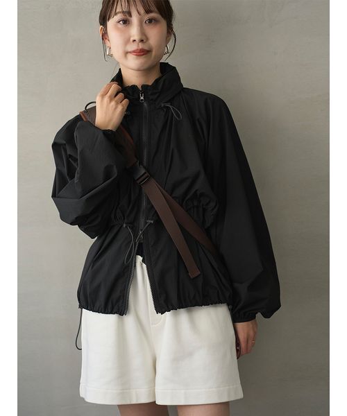 emmi（エミ）の「【em】レイヤードライクスウェットショートパンツ【セットアップ対応】（その他パンツ・レディース・ホワイト/ネイビー・F）」の9枚目の写真