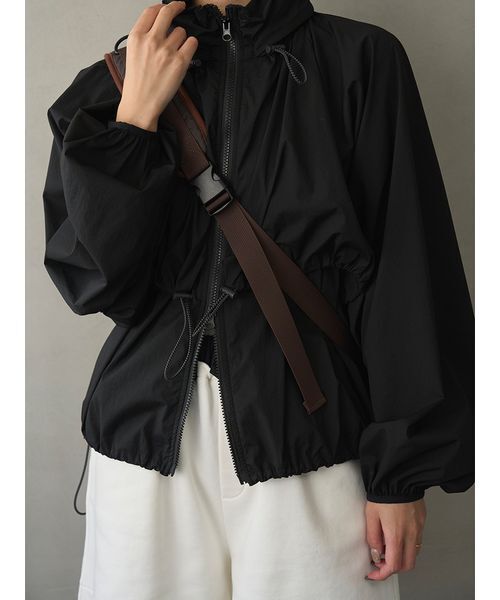 emmi（エミ）の「【em】レイヤードライクスウェットショートパンツ【セットアップ対応】（その他パンツ・レディース・ホワイト/ネイビー・F）」の5枚目の写真