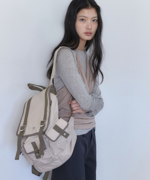 OURO（アウロ）の「BUDDY BACKPACK [ POWDER PINK ]（バックパック/リュック・レディース・N・FREE）」の3枚目の写真