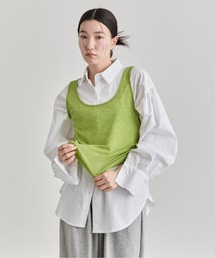 Balloon Sleeve Cotton Shirt / バルーンスリーブコットンシャツ