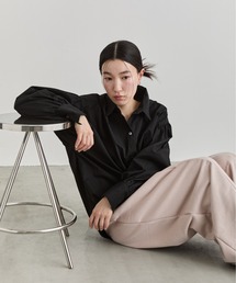 Balloon Sleeve Cotton Shirt / バルーンスリーブコットンシャツ