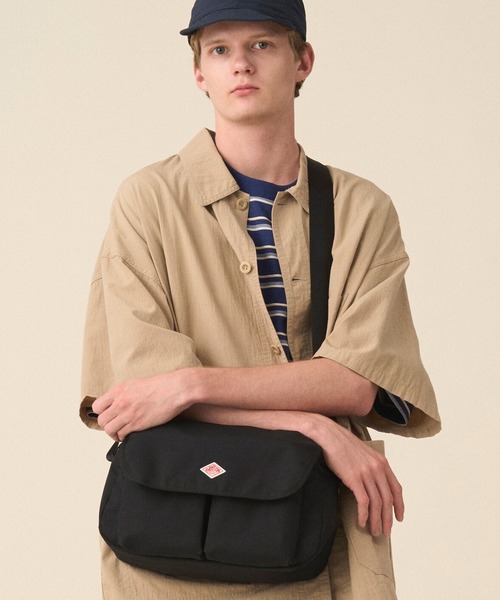 Canvas Shoulder Bag〈OBERKAMPF〉（ショルダーバッグ）｜DANTON