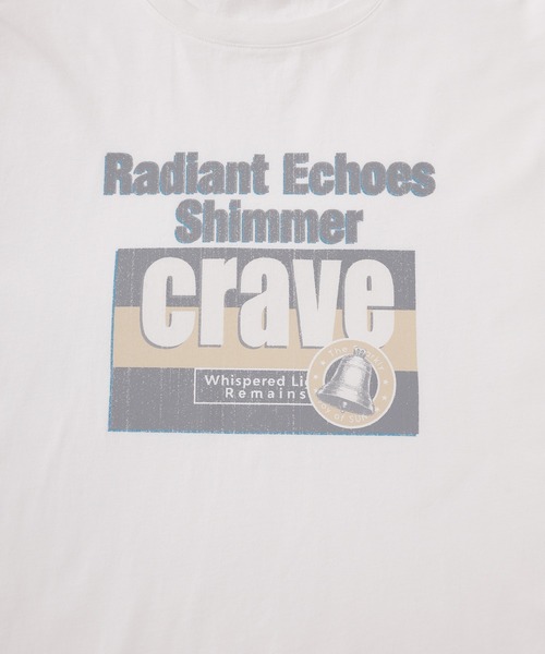 Honeys（ハニーズ）の「【ＵＶカット】ロゴビッグＴシャツ（Tシャツ/カットソー・レディース・レッド/スミクロ/ベージュ/アイボリー/グレイッシュブルー・L/M/S）」の21枚目の写真