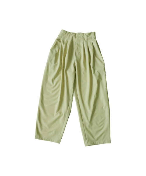 antiqua(アンティカ)の「ワイド タックパンツ(その他パンツ・レディース・ライム/ピンク/パープル/ブラック・MEDIUM/LARGE)」の18枚目の写真