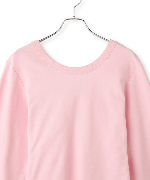 ADAM ET ROPE'(アダムエロペ)の「バックコンシャストップス(Tシャツ/カットソー・レディース・ピンク系その他2/ホワイト系その他7/ブラック・FREE)」の19枚目の写真