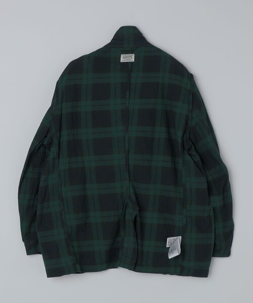 SHIPS(シップス)の「SHIPS: AUTHENTIC マドラスチェック ジャケット(テーラードジャケット・メンズ・ネイビー・MEDIUM/SMALL/LARGE)」の10枚目の写真