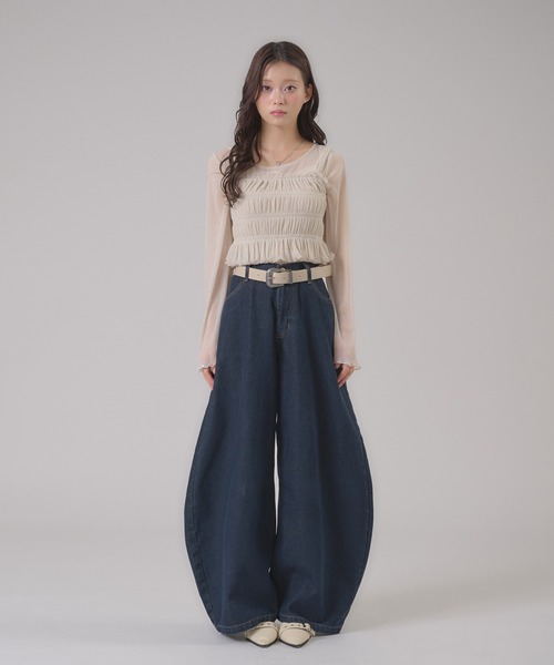 apres jour mignon（アプレジュールミニョン）の「ラメビスチェセット（Tシャツ/カットソー・レディース・ピンク/アイボリー/グレー・フリー/LARGE）」の20枚目の写真