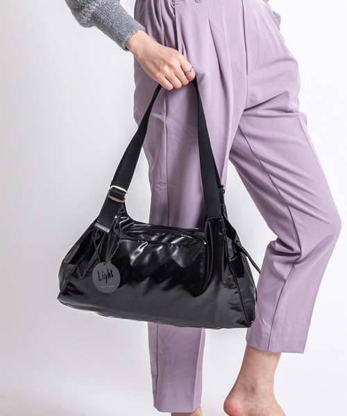 Jack Gomme(ジャックゴム)の「【JACK GOMME】ショルダーバッグ LEBAG 6L(ショルダーバッグ・レディース・シャンパン/ブラック/アイボリー/ライトブルー・FREE)」の1枚目の写真