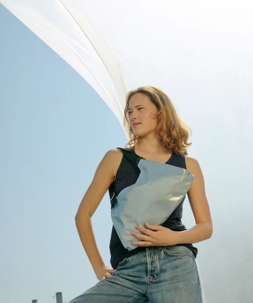 Jack Gomme(ジャックゴム)の「【JACK GOMME】ショルダーバッグ LEBAG 6L(ショルダーバッグ・レディース・シャンパン/ブラック/アイボリー/ライトブルー・FREE)」の5枚目の写真