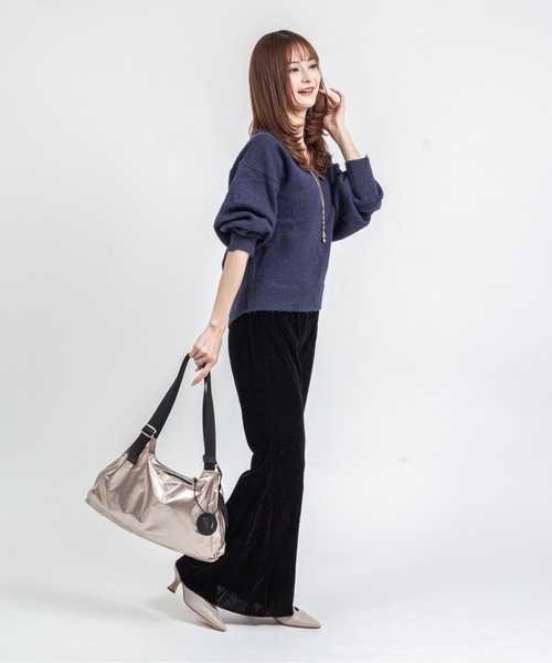 Jack Gomme(ジャックゴム)の「【JACK GOMME】ショルダーバッグ LEBAG 6L(ショルダーバッグ・レディース・シャンパン/ブラック/アイボリー/ライトブルー・FREE)」の20枚目の写真