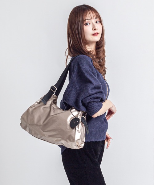 Jack Gomme(ジャックゴム)の「【JACK GOMME】ショルダーバッグ LEBAG 6L(ショルダーバッグ・レディース・シャンパン/ブラック/アイボリー/ライトブルー・FREE)」の18枚目の写真