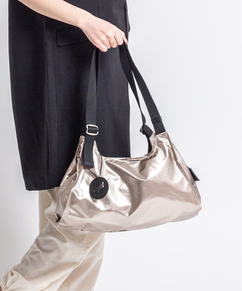 Jack Gomme(ジャックゴム)の「【JACK GOMME】ショルダーバッグ LEBAG 6L(ショルダーバッグ・レディース・シャンパン/ブラック/アイボリー/ライトブルー・FREE)」の18枚目の写真