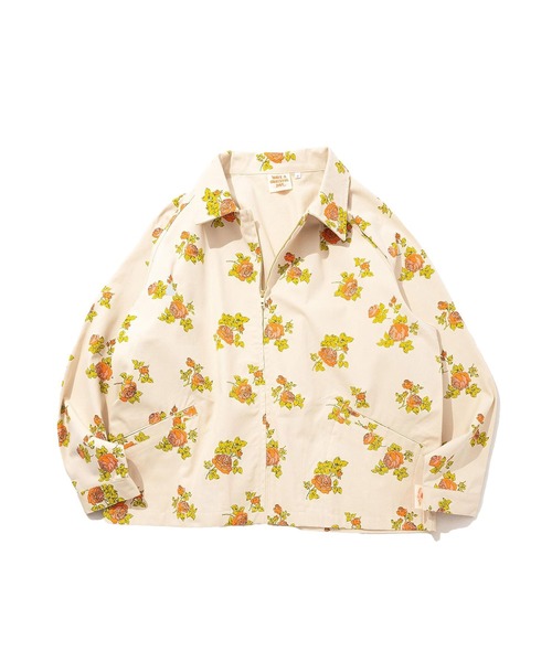 ROSE BUD(ローズバッド)の「(HAVE A GRATEFUL DAY)TRUCKIN JACKET(ブルゾン・レディース・ベージュ・S)」の1枚目の写真