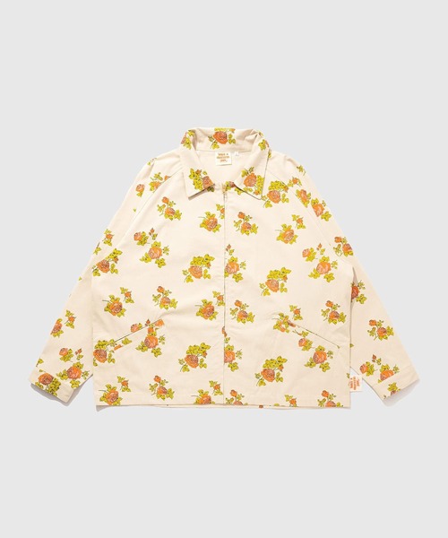 ROSE BUD(ローズバッド)の「(HAVE A GRATEFUL DAY)TRUCKIN JACKET(ブルゾン・レディース・ベージュ・S)」の2枚目の写真