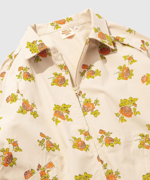 ROSE BUD(ローズバッド)の「(HAVE A GRATEFUL DAY)TRUCKIN JACKET(ブルゾン・レディース・ベージュ・S)」の4枚目の写真