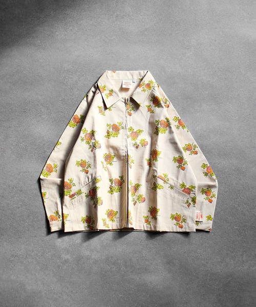ROSE BUD(ローズバッド)の「(HAVE A GRATEFUL DAY)TRUCKIN JACKET(ブルゾン・レディース・ベージュ・S)」の2枚目の写真