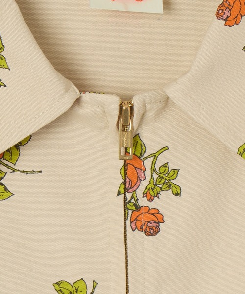 ROSE BUD(ローズバッド)の「(HAVE A GRATEFUL DAY)TRUCKIN JACKET(ブルゾン・レディース・ベージュ・S)」の6枚目の写真