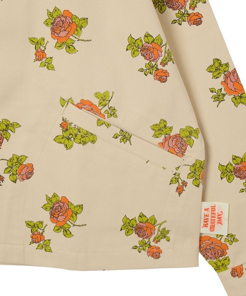 ROSE BUD(ローズバッド)の「(HAVE A GRATEFUL DAY)TRUCKIN JACKET(ブルゾン・レディース・ベージュ・S)」の7枚目の写真