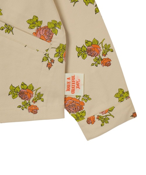 ROSE BUD(ローズバッド)の「(HAVE A GRATEFUL DAY)TRUCKIN JACKET(ブルゾン・レディース・ベージュ・S)」の8枚目の写真
