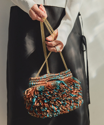 VERMEIL par iena | Caternina Bertini カテリーナ ベルティーニ Raffia Clutch 5779(ショルダーバッグ)