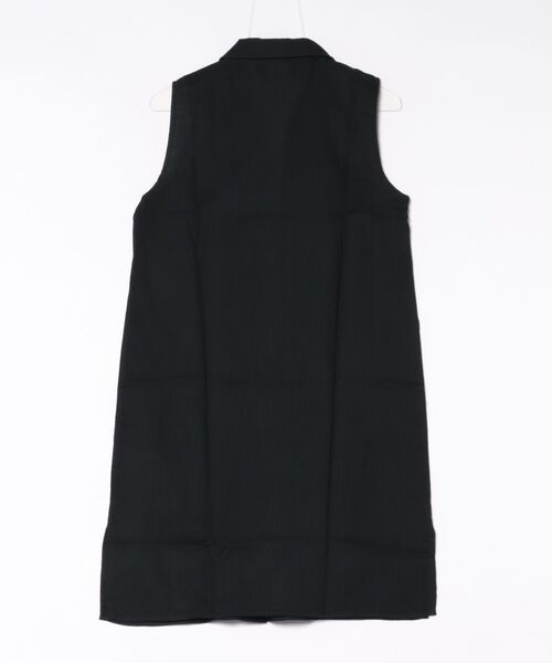 FRED PERRY(フレッドペリー)の「Sheer Stripe Sleeveless Dress/シアーストライプノースリーブワンピース(ワンピース・レディース・ブラック・8/10)」の13枚目の写真