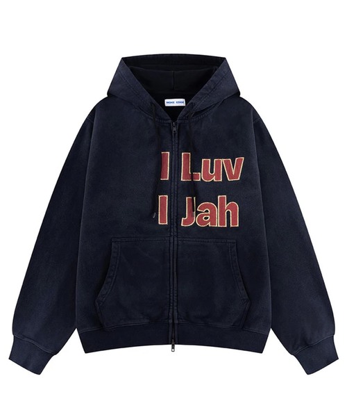 WOKE EDGE / ウォークエッジ I Luv I Jah Zip Hoodie（パーカー