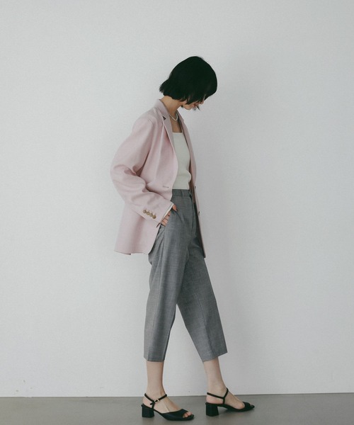 A part by(アパートバイ)の「カプリパンツ(その他パンツ・レディース・ブラック/グレー・FREE)」の3枚目の写真