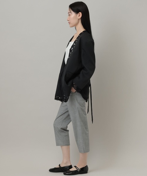 A part by(アパートバイ)の「カプリパンツ(その他パンツ・レディース・ブラック/グレー・FREE)」の6枚目の写真