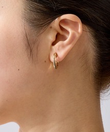 ◆金属アレルギー対応◆◆made in japan◆【痛くない】【落ちにくい】【ストレスフリーな着け心地】スリムライン グランループフィットイヤリング