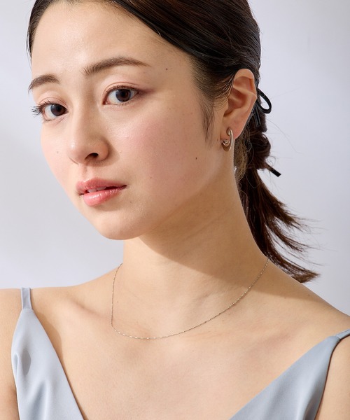 CALIN STANDARD(カリンスタンダード)の「◆金属アレルギー対応◆◆made in japan◆【痛くない】【落ちにくい】【ストレスフリーな着け心地】スリムライン グランループフィットイヤリング(イヤリング・レディース・シルバー/ゴールド・FREE)」の18枚目の写真