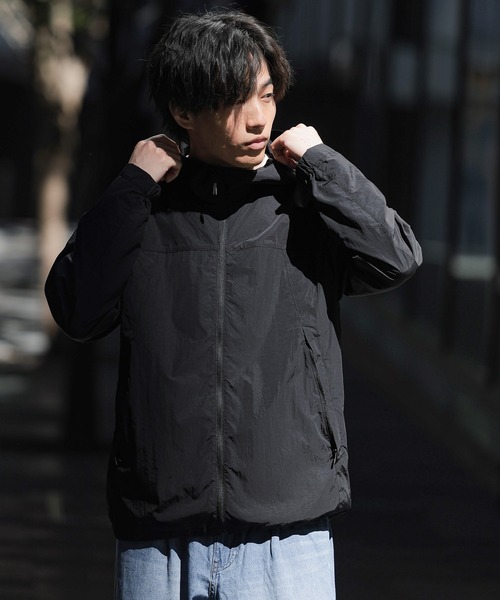 GLOBAL WORK（グローバルワーク）の「UV多機能パーカー/647570（パーカー・メンズ・ブラック/グレイッシュベージュ・SMALL/MEDIUM/LARGE/X-LARGE）」の2枚目の写真