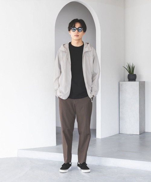 GLOBAL WORK（グローバルワーク）の「UV多機能パーカー/647570（パーカー・メンズ・ブラック/グレイッシュベージュ・SMALL/MEDIUM/LARGE/X-LARGE）」の4枚目の写真