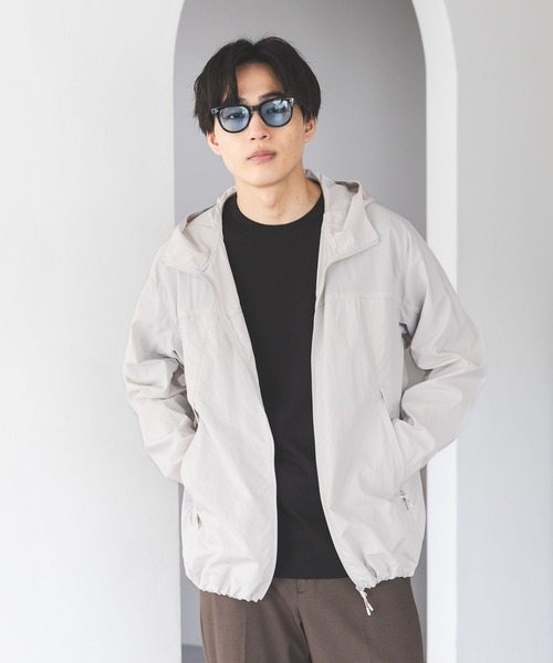 GLOBAL WORK（グローバルワーク）の「UV多機能パーカー/647570（パーカー・メンズ・ブラック/グレイッシュベージュ・SMALL/MEDIUM/LARGE/X-LARGE）」の7枚目の写真