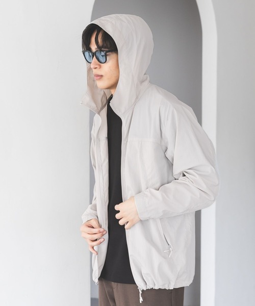 GLOBAL WORK（グローバルワーク）の「UV多機能パーカー/647570（パーカー・メンズ・ブラック/グレイッシュベージュ・SMALL/MEDIUM/LARGE/X-LARGE）」の9枚目の写真