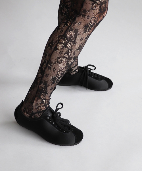 靴 [panther for LULU]DERA BLACK simple panther for LULU】DERA BLACK simple（スニーカー）｜EDIT. FOR LULU